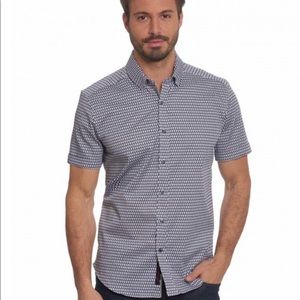 Robert Graham Tailor Fit Weston Skull Short Sleeve